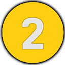 Number 2 icon