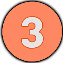 Number 3 icon